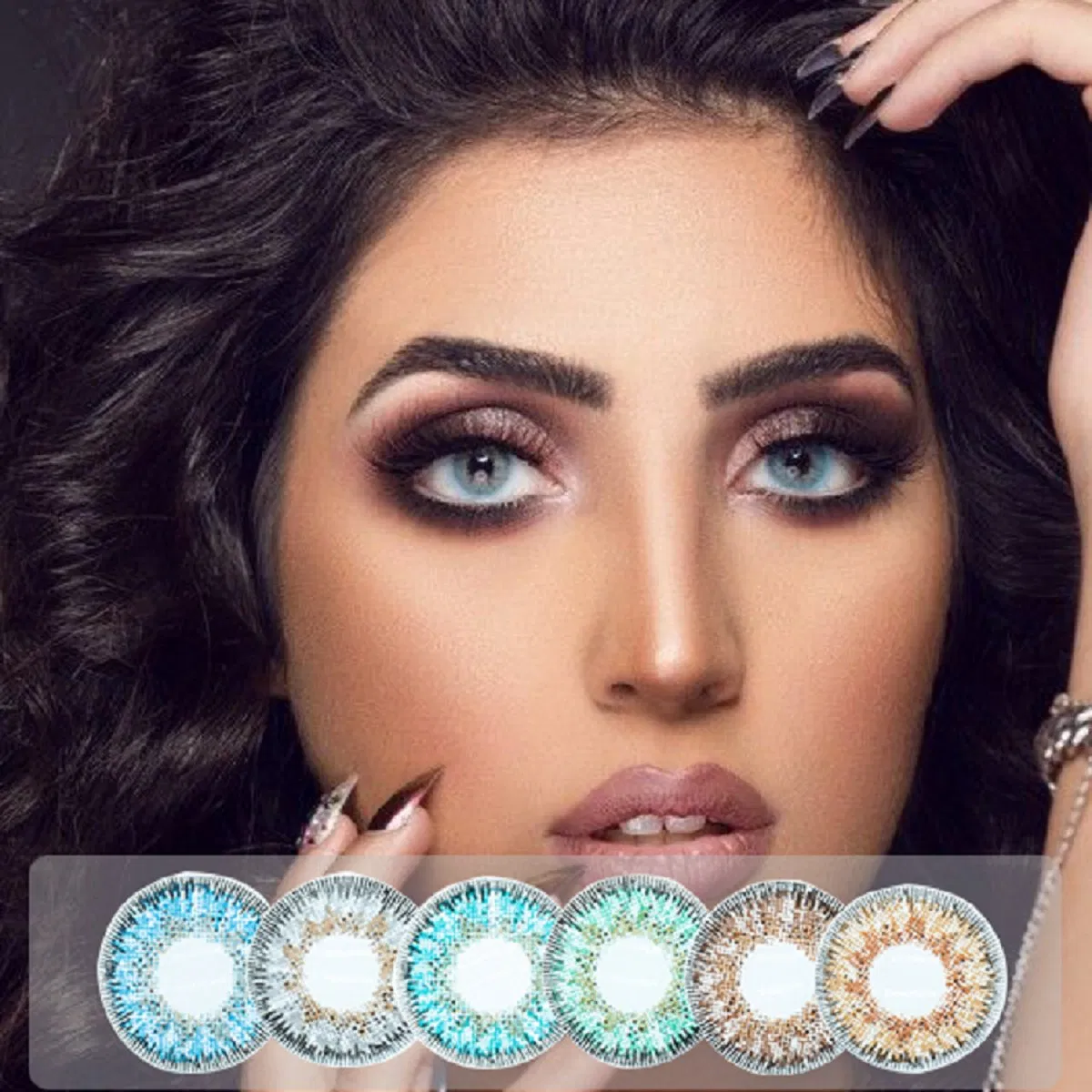 Colored Contact Lenses for Eyes Soft Contact Lens Makeup Big Beauty Pupil