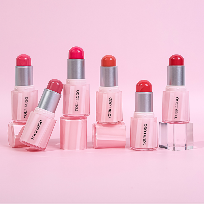Long-Lasting Blush Stick with Pearlescent Matte Finish for a Natural Nude Look