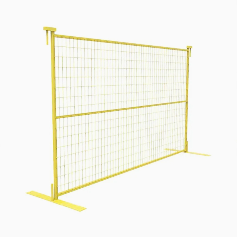 Galvanized and PVC Coated Canada Temporary Fence Panels Hot Sale Pool Fence Temporary Fence Gate for Construction