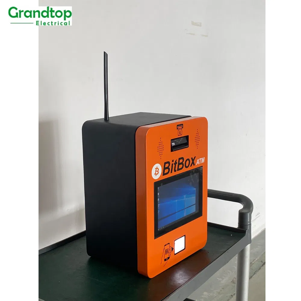 10.1inch Desktop Bitcoin Teller Kiosk Btc Foreign Currency Exchange ATM Machine