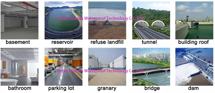 EPDM Membrane Pond Liner/Swimming Pool /Roof Coating for Construction Materials, Building Materials