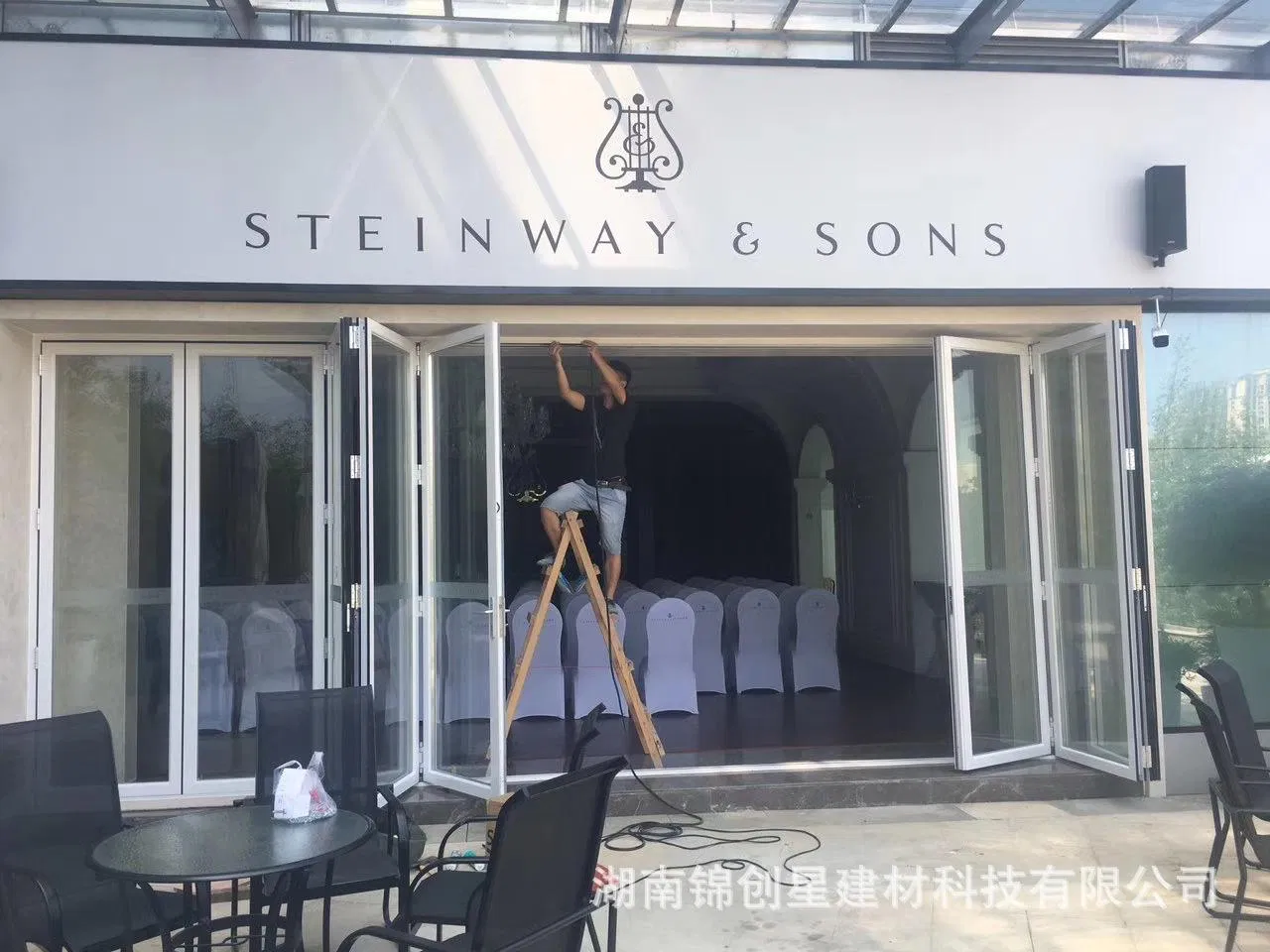 Aluminum Doors Aluminium Bifold Patio Folding Glass Doors Outswing Energy Efficient Bifold Door