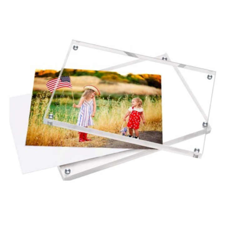 Customized Quality an Picture Clear Frames Magnetic Photo Frame Acrylic Frame