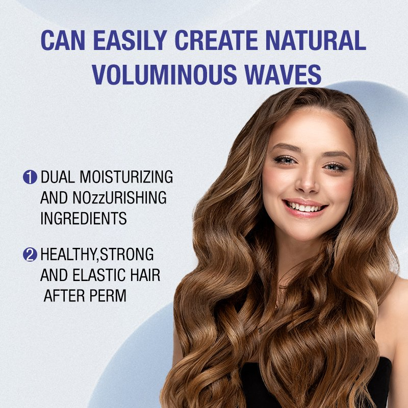 Factory Supply Cold Wave Perm Lotion for Salon Use Create Natural Defined Waves