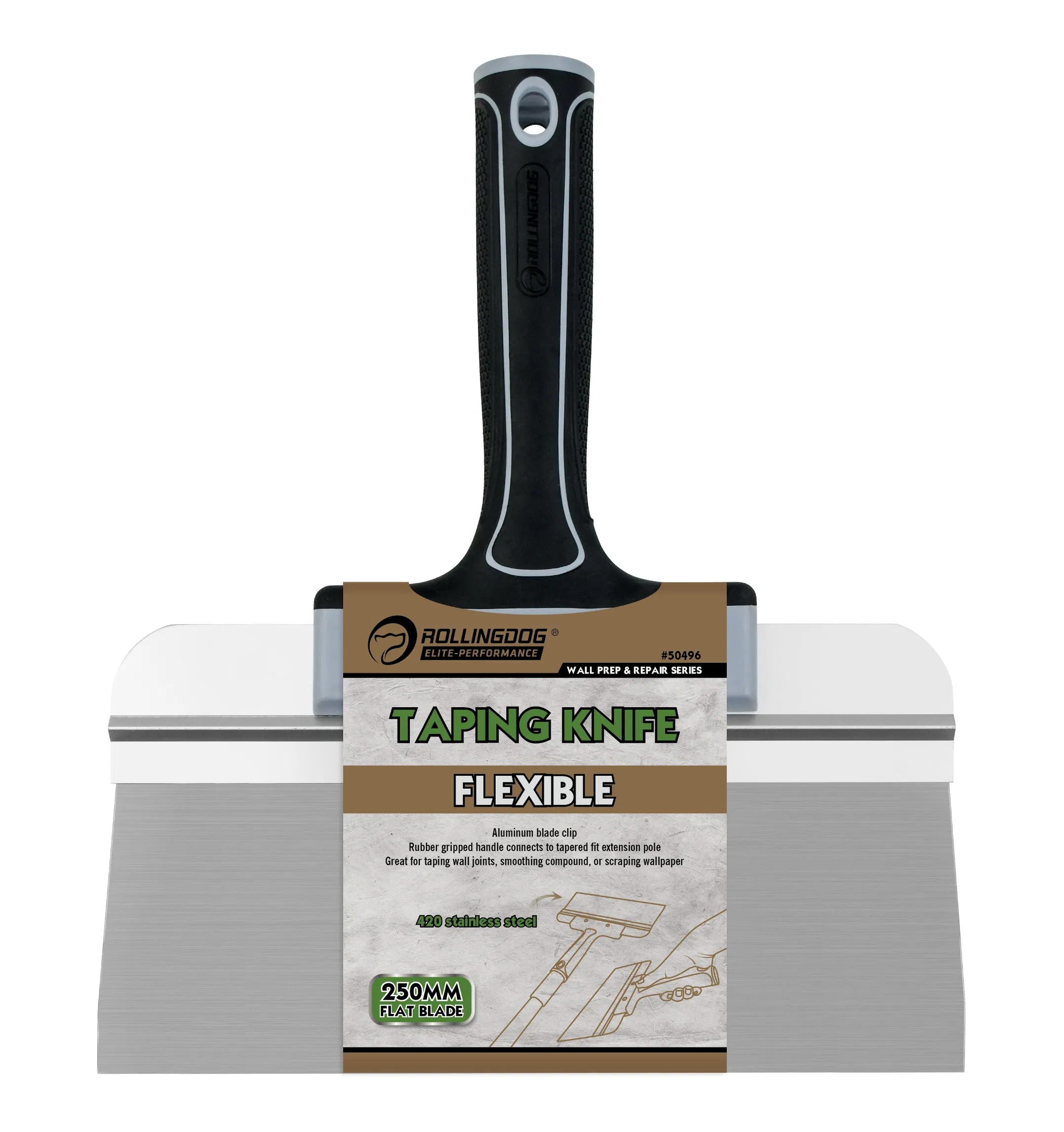 Rollingdog Elite 50496 250mm Taping Knife/Scraper