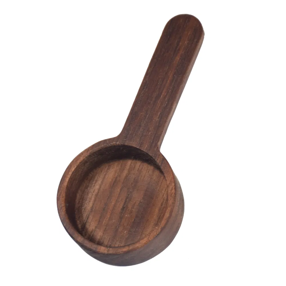 Coffee Scoop Walnut Measuring Spoon Coffee Beans Tea Measure Spoon