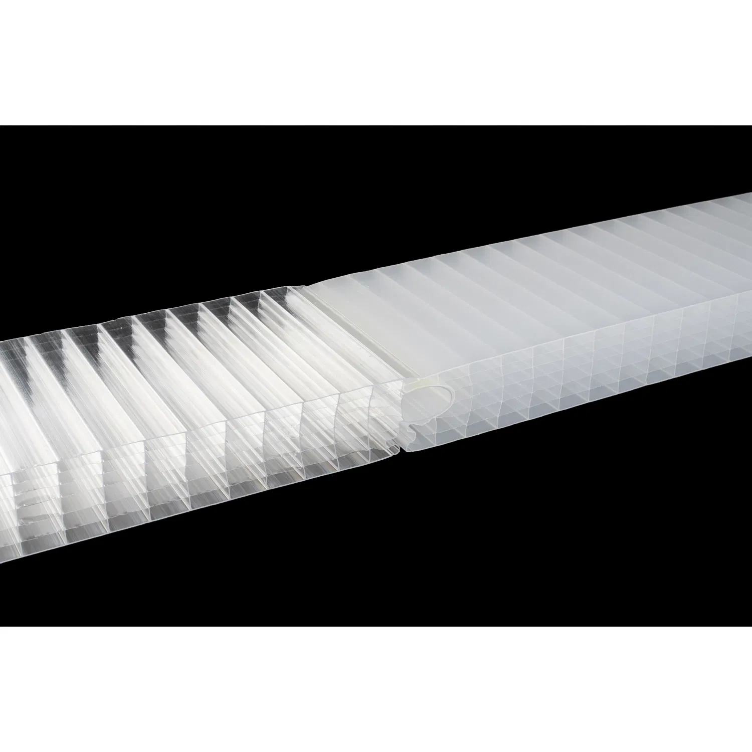 High Quality Transparent Plug-Pattern Polycarbonate Sheet for Buildings