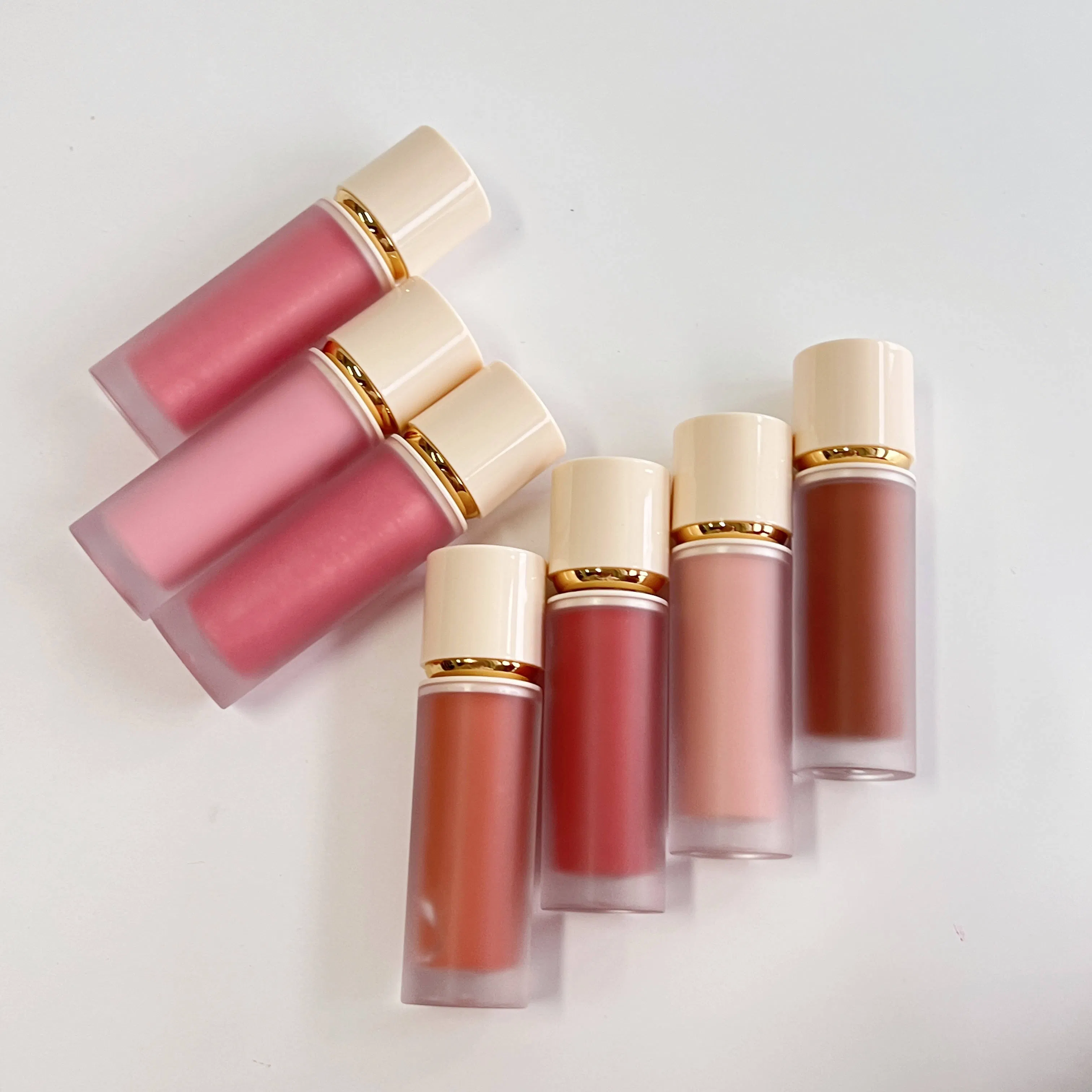 High Quality Creamy Vegan Custom Color Long-Lasting Liquid Blush with Private Label