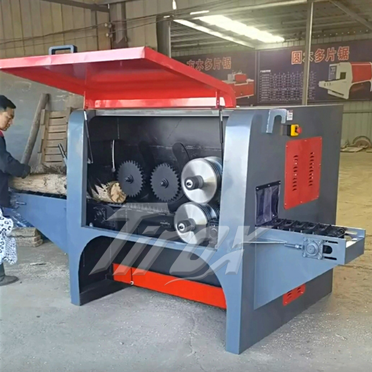 Ленточная пила по дереву для деревообработки