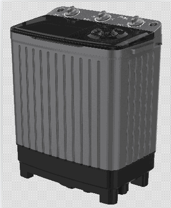 Portable Washing Machine with Dryer Semi Automatic Washing Machine 5kg 8kg 10kg