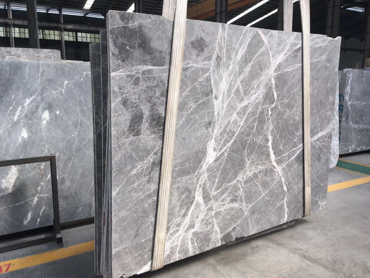 Popular Natural Grey Emperador Marble Slab and Tile for Hotel Wall Floor Decorate