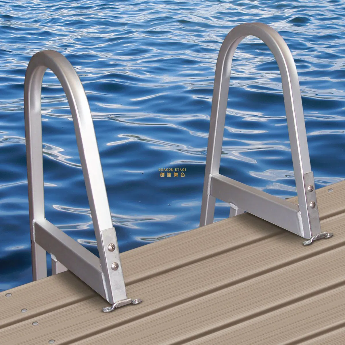 Heavy-Duty Aluminum Boarding Ladder for Ships and Boats
