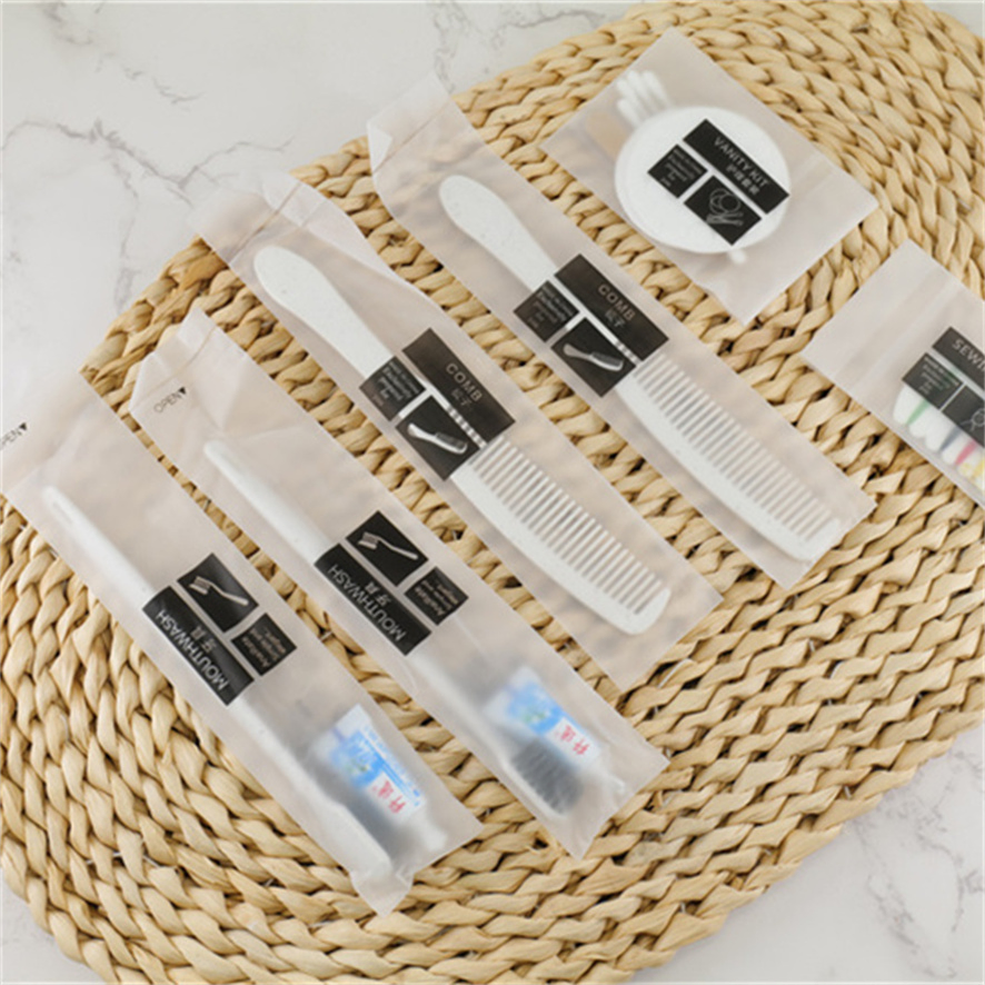 Professional Hotel Room Supplies Toiletries Kit Beard Shaving Kit Bathroom Amenities Set