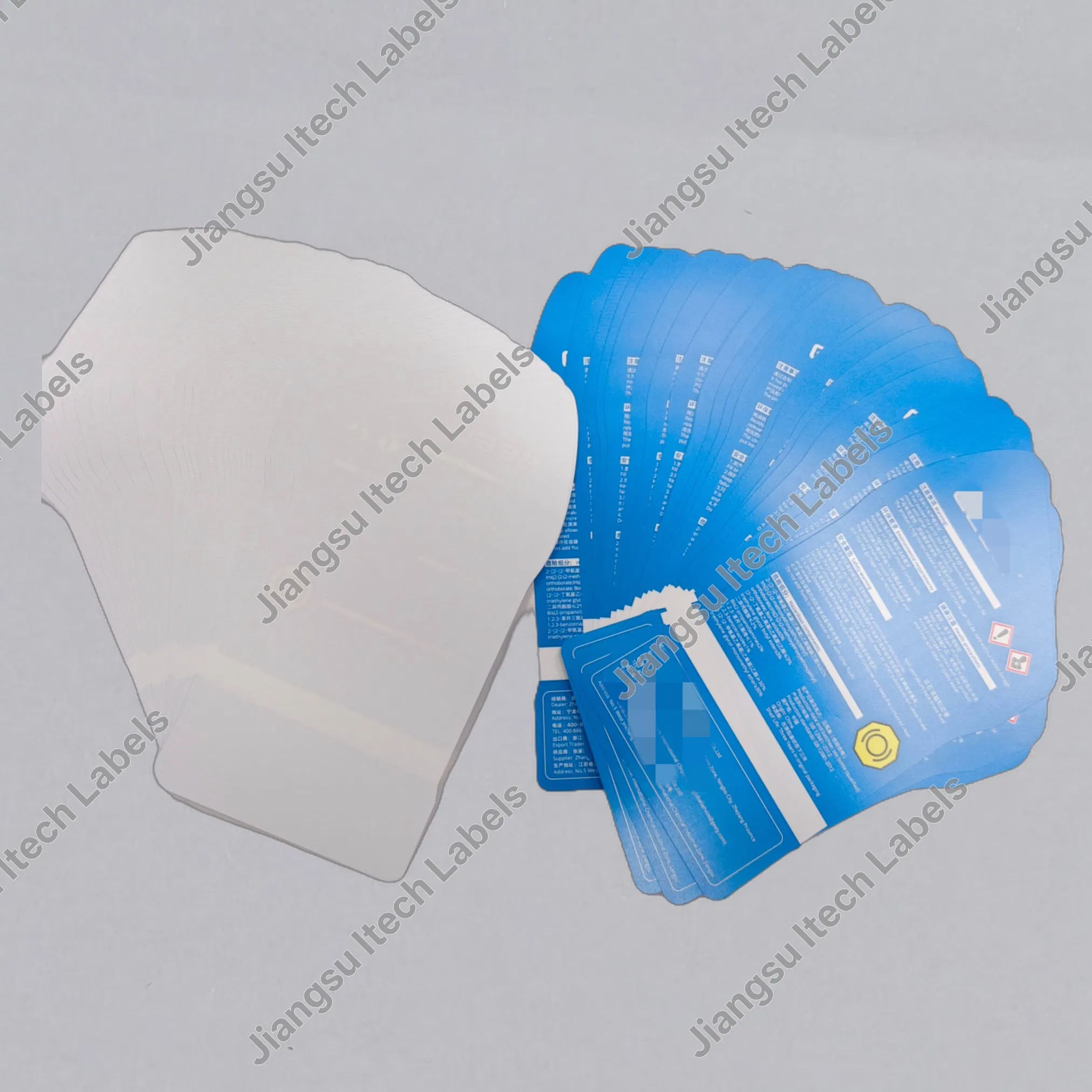 Polypropylene Label Polyethylene Terephthalate Sticker Synthetic Coated Paper Printing