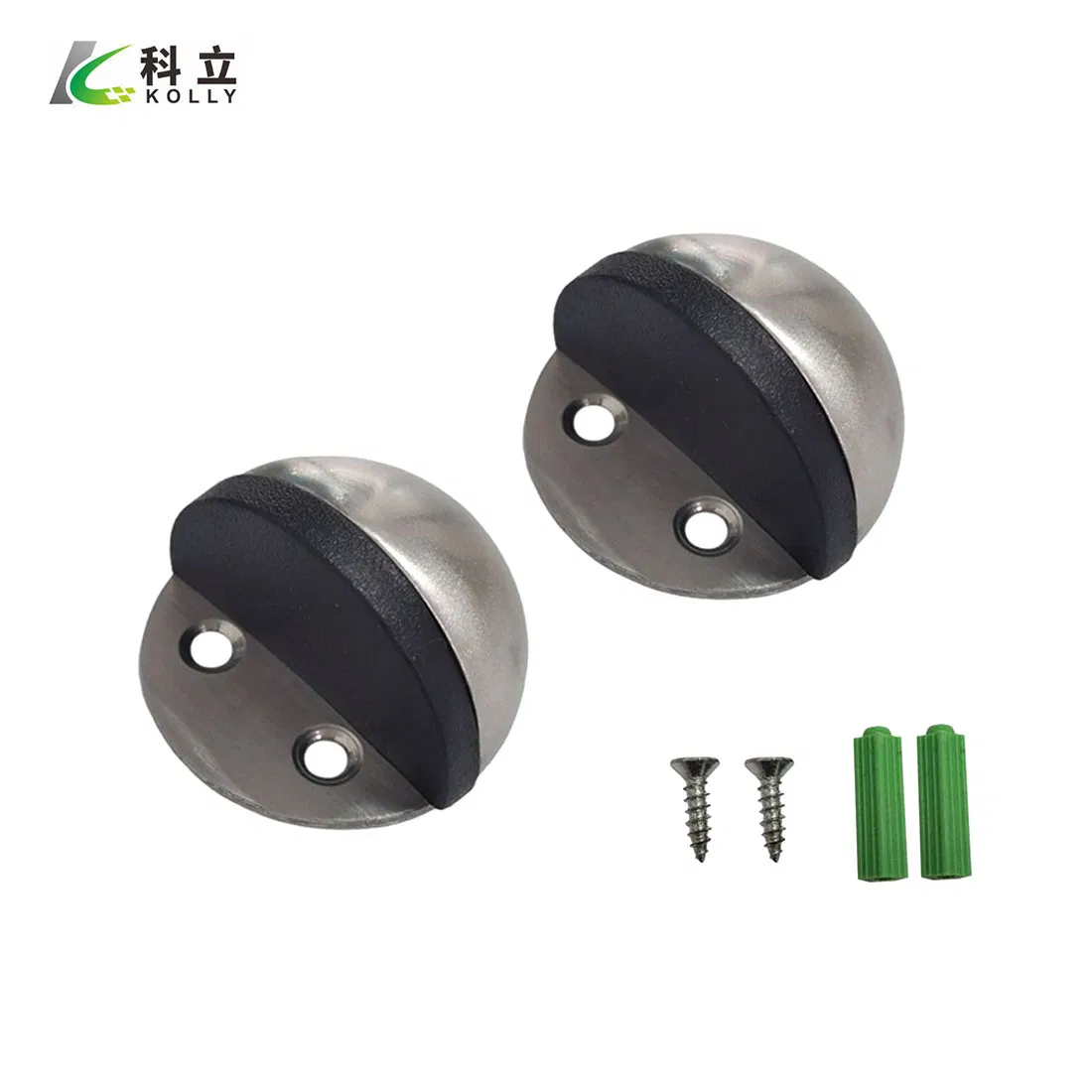 Child-Proof Stainless Steel Door Stopper for Home and Apartment Safety