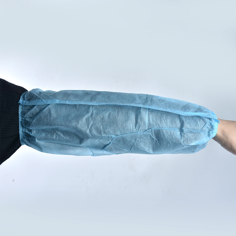 Disposable PP Sleeve Covers (Blue & White)