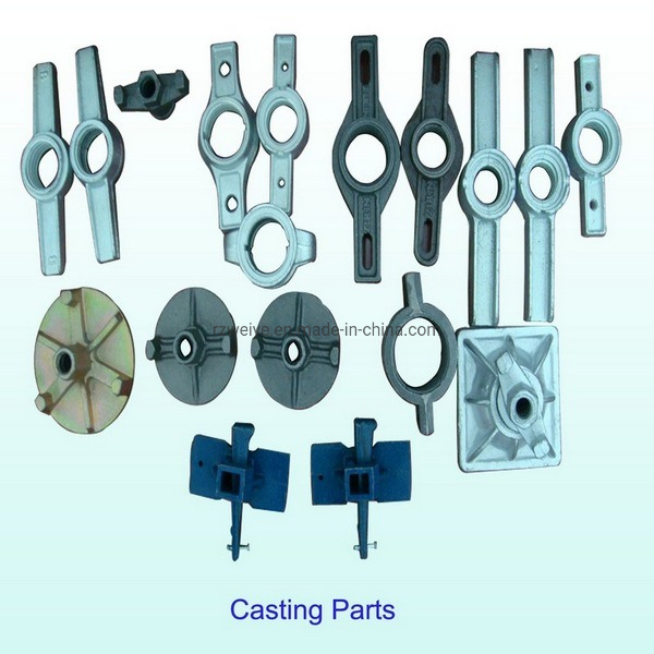 Construction System Scaffolding/Scaffold Screwed Jack Base/Support Legs Spindle Nut/Wing Nut Casted