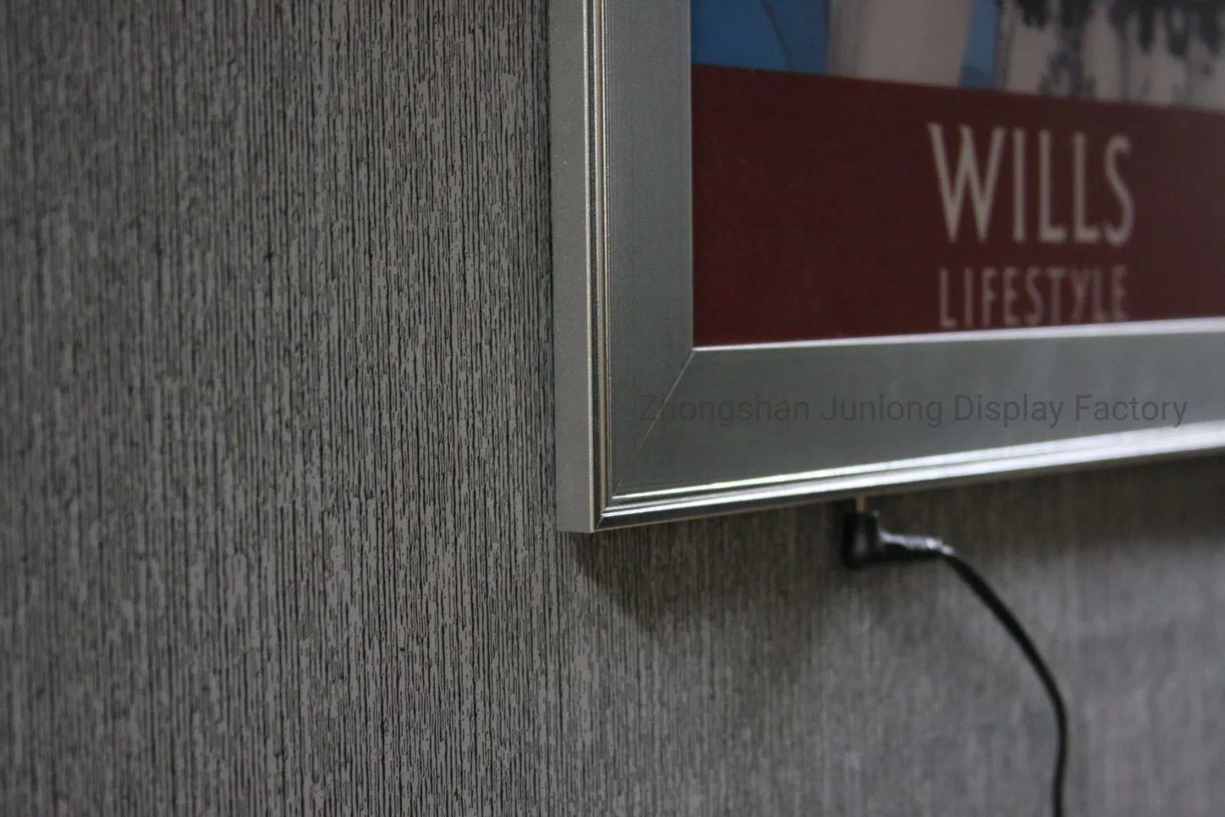 Aluminum Advertising Slim Light Box 27*40 Cinema Poster Frame Restaurant Menu Board