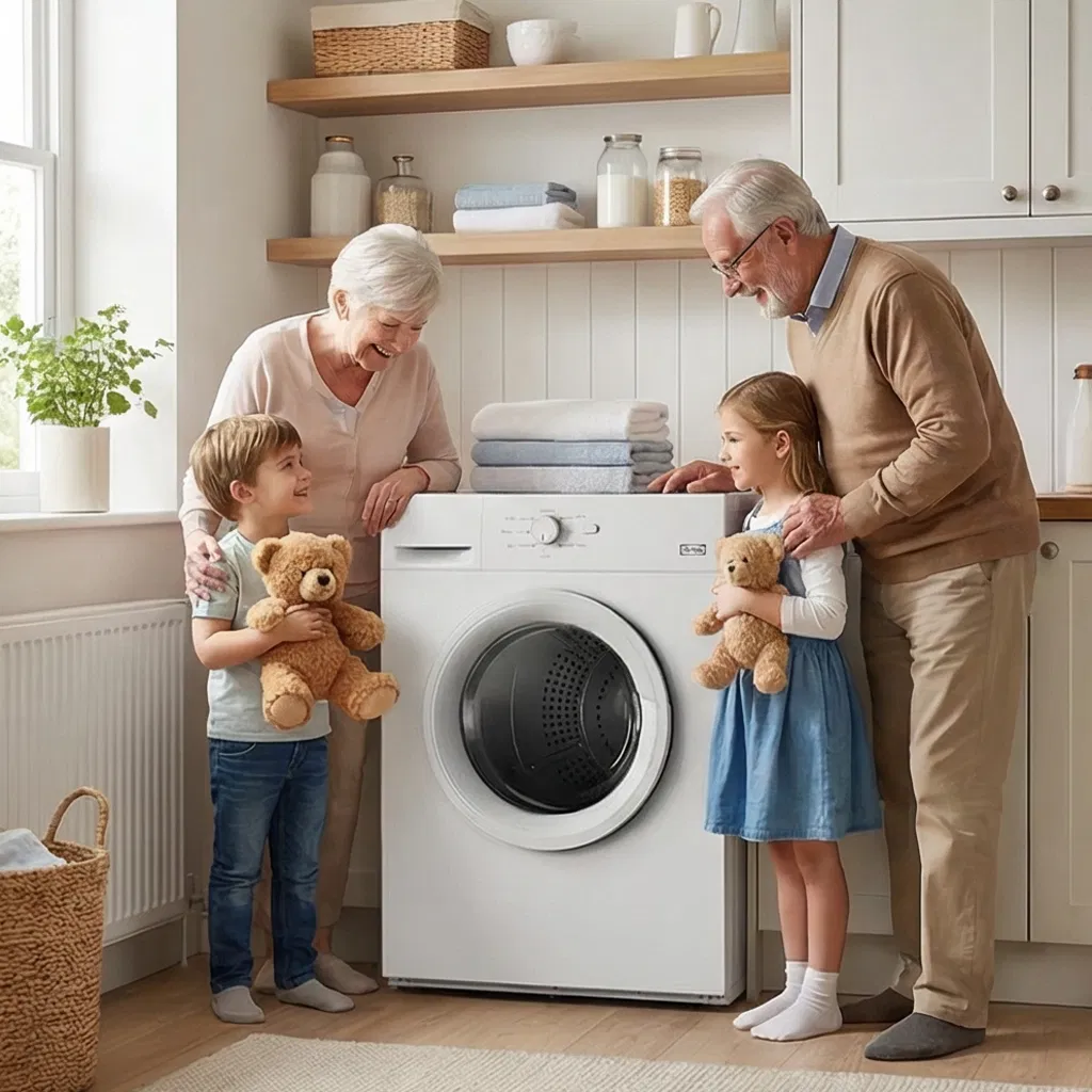 Large Capacity Clothes Tumble Dryer for Home and Family Needs