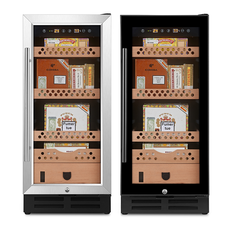 Aluminium Cigar Humidor Display Retail Walk in Cigar Humidor Electric