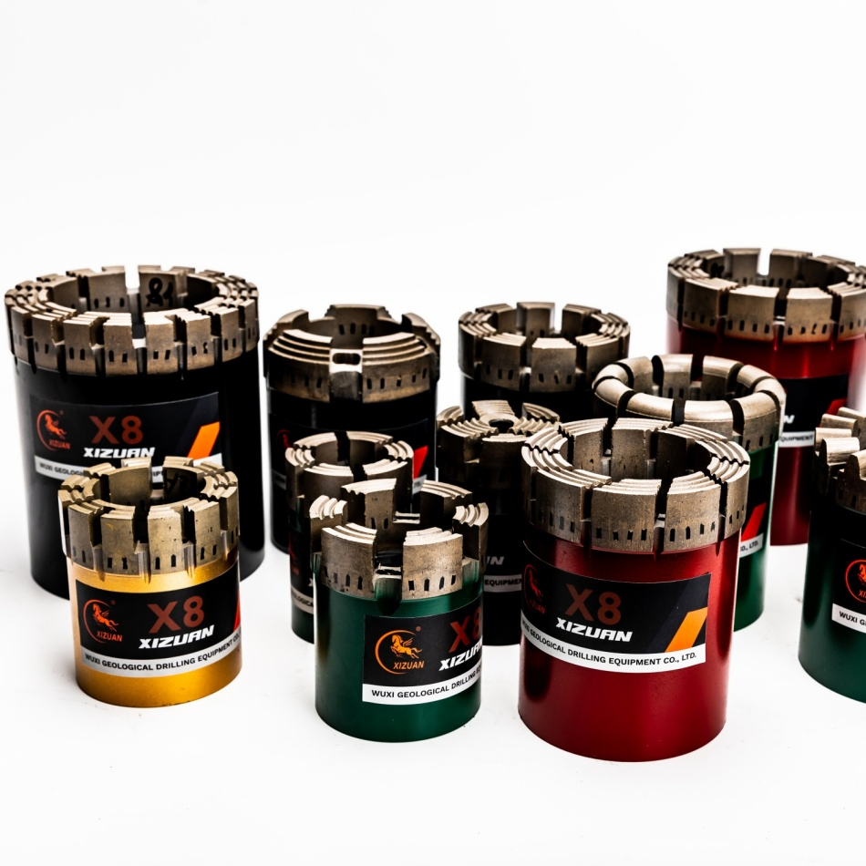 Aq Bq Nq Hq Pq Mining Exploration Hardware Hole Saw High Hardness Power Tool Impregnated Diamond Core Bits