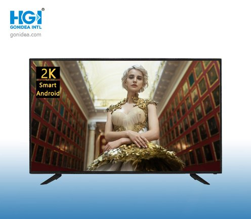43" TV Smart Color 2K LCD Screen LED TV Cheap Price Hgt-43