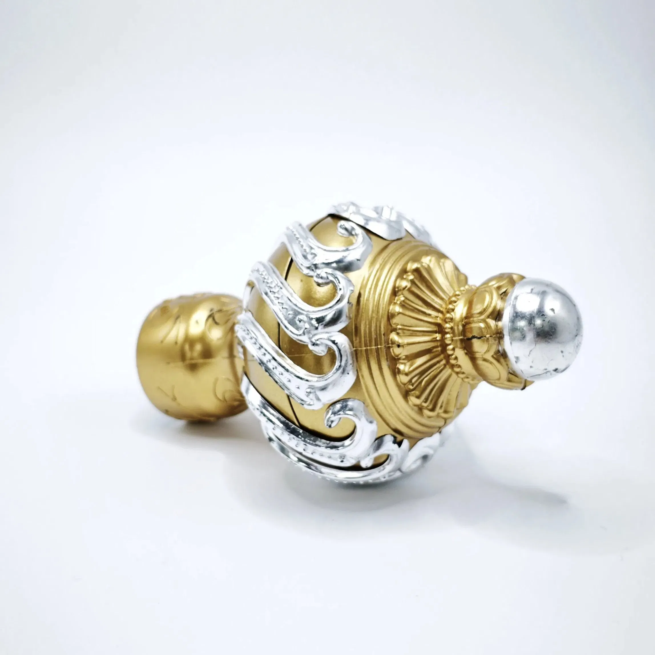 Curtain Accessories 28mm Roman Pole Ornamental Crown Cap