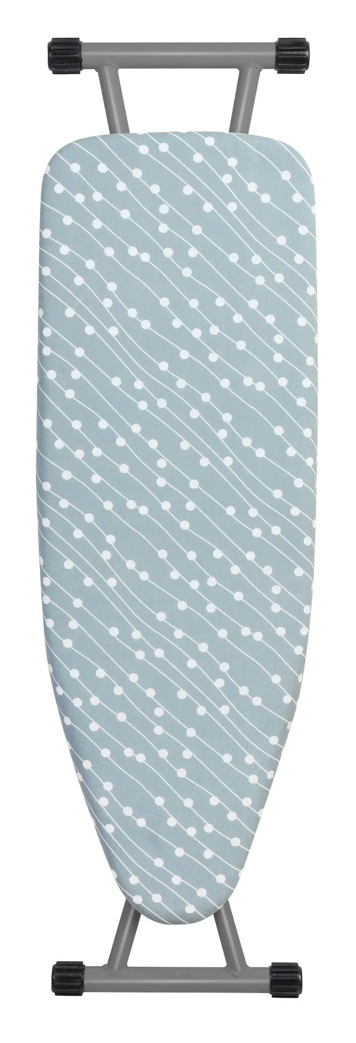 Hotel Popular Steel Mesh Top Ironing Board with Double a Leg