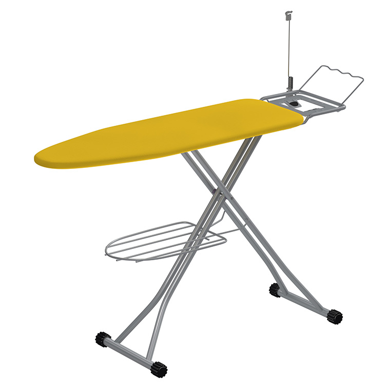 Custom Hotel High Quality Foldable Adjustable Sleeve Ironing Board with Iron Rest