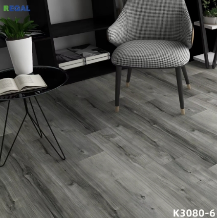 Waterproof Spc Floor Wooden Color