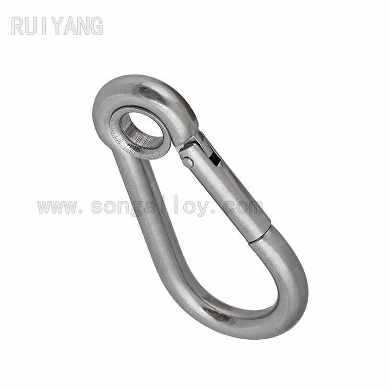 Stainless Steel Carabiner Spring Snap Hook