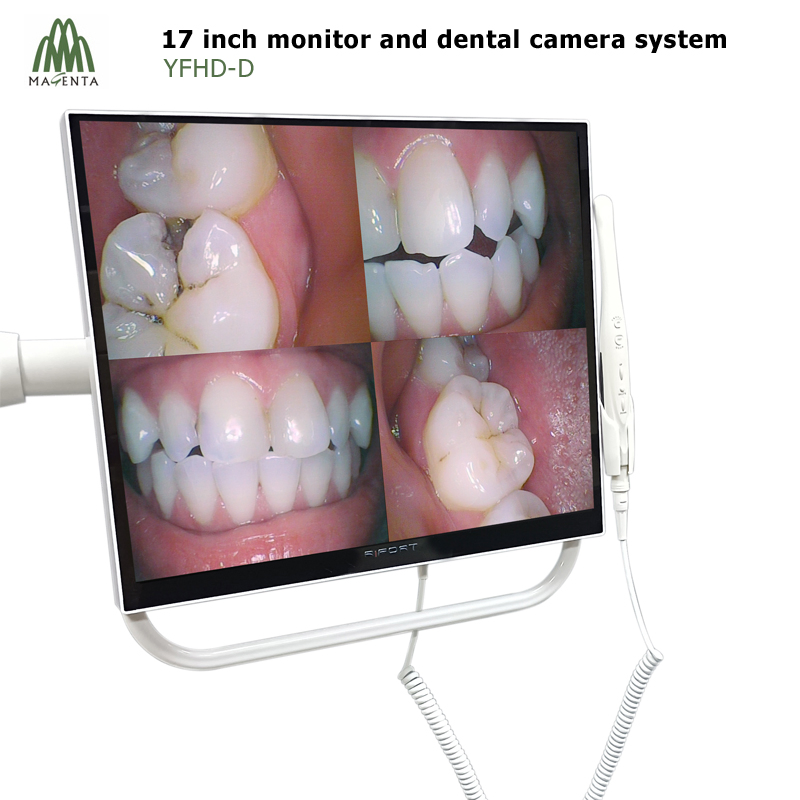 17 Inch LCD Screen and Dental Camera to Dental Unit Intraoral Camera Unit