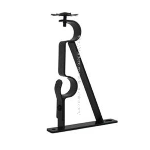 Iron Double Curtain Bracket (TY0897)