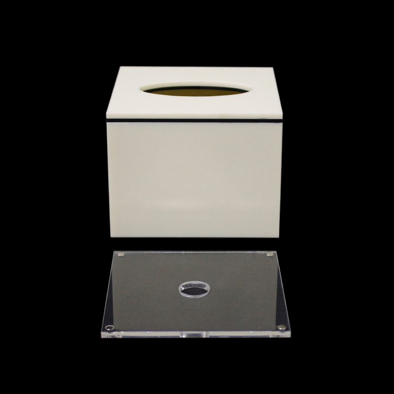 Hotel Rooms Paper Acrylic Towels Storage Boxes Hotel Tissue Paper Napkin Box