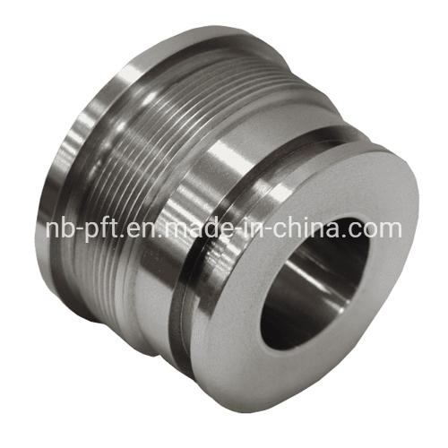 Steel Machined Hydraulic Cylinder Parts Externally Threaded Heads