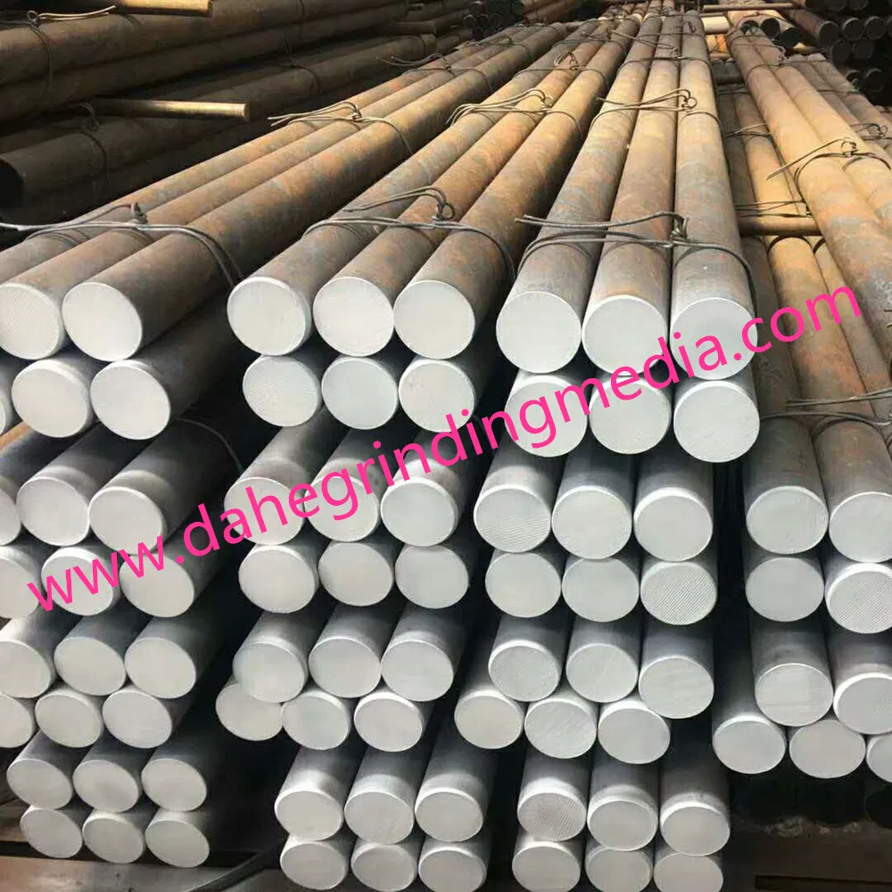 Стальные помольные стержни для стержневых мельниц