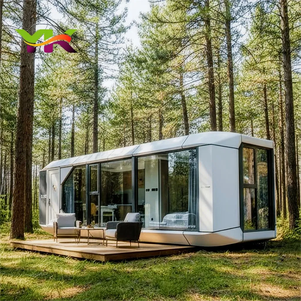 Steel Structure/Luxury Hotel/Scenic Spots/Modular Prefabricated Container Apple Space Capsule Prefab House Factory Price Integrated Modern Vacation Homestay