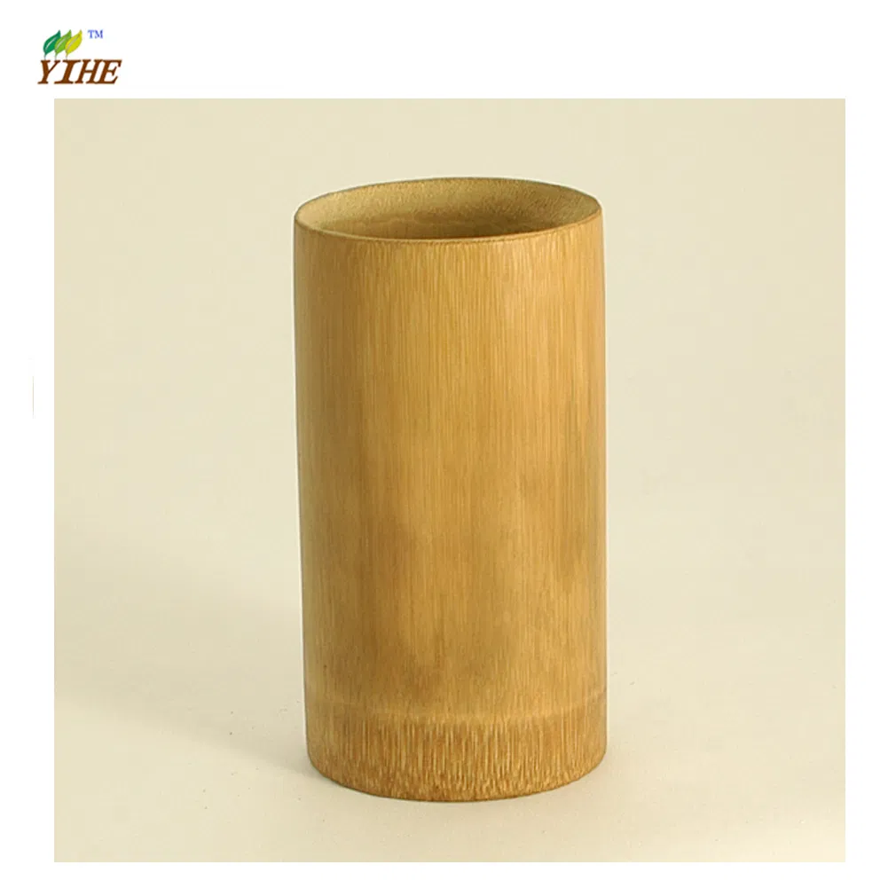 Natural Reusable Eco Friendly Custom Logo Bamboo Water Cup