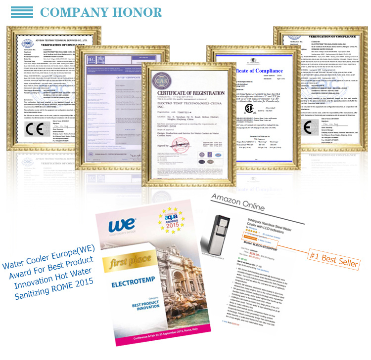 Soda Sparkling Hot Cold Home Water Cooler Dispenser Purifier Vending Machine with Filter System