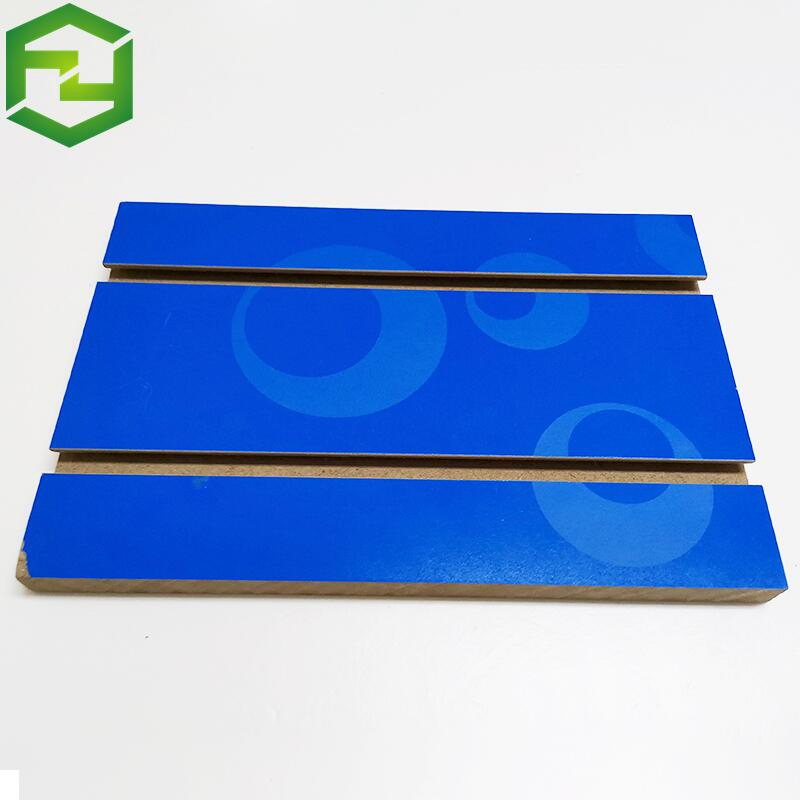 High Quality 18mm 4X8 1200mm*2400mm Colored Melamine MDF Board for Decoration