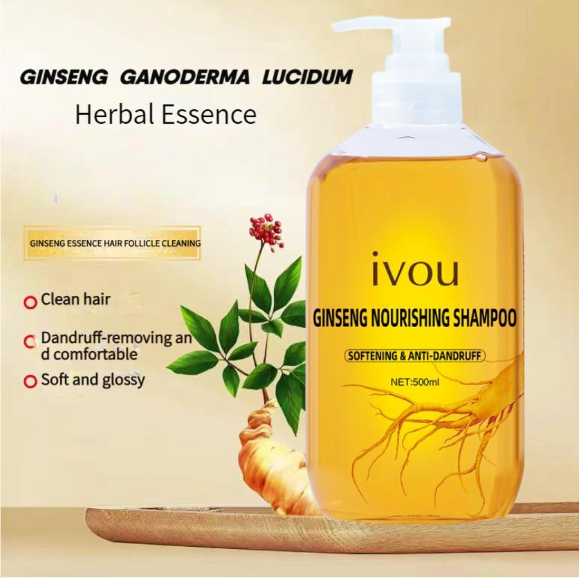Long Lasting Safe Ginseng Extract Shampoo for Sensitive Scalp and Hair Health