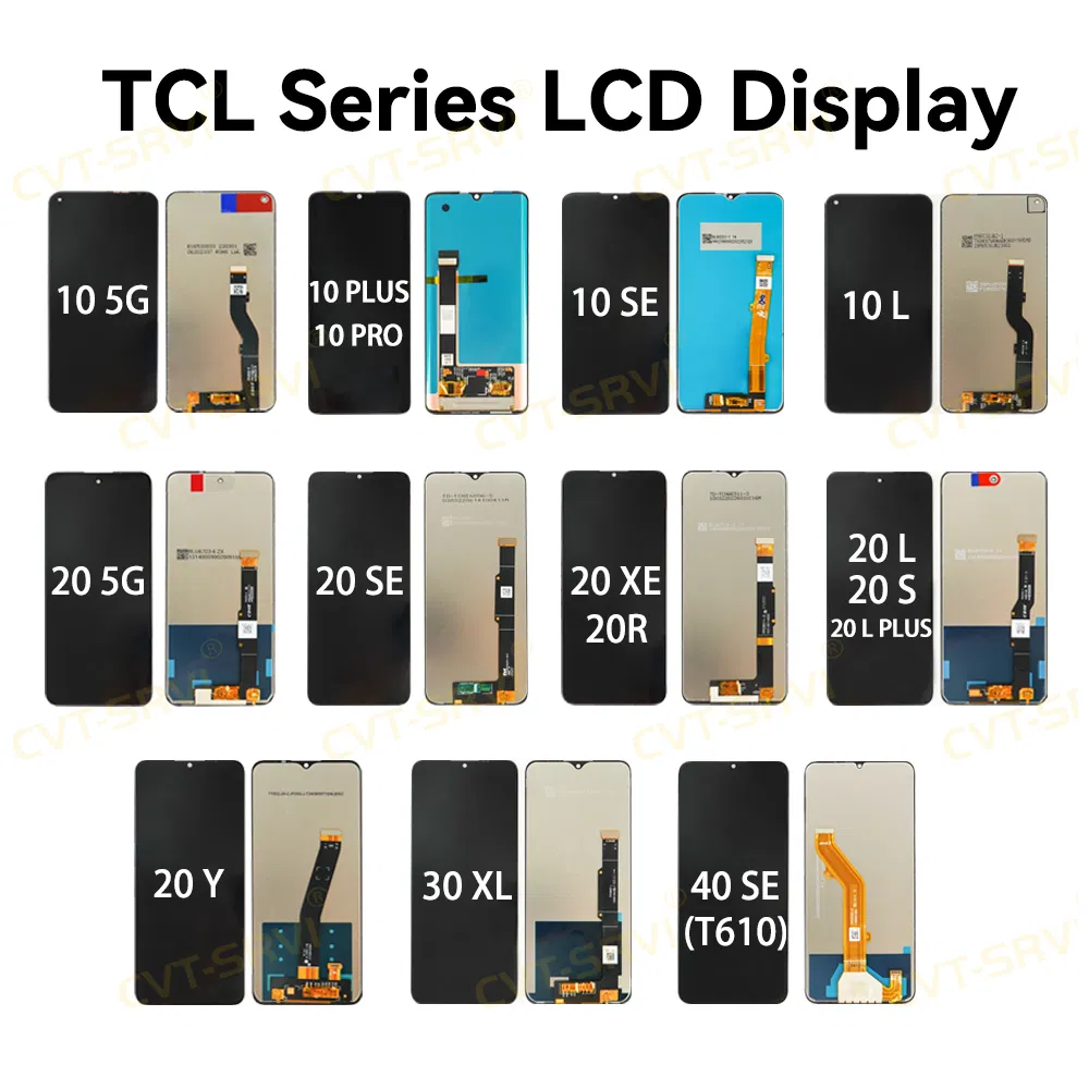 CVT-Srvi/CVT High Quality Mobile Phone Display Touch Screen LCD for Cell Phone 10 Plus 20se 30XL Screen Replacement