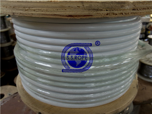 PVC Coated Stainless Steel Wire Rope, All Colors
