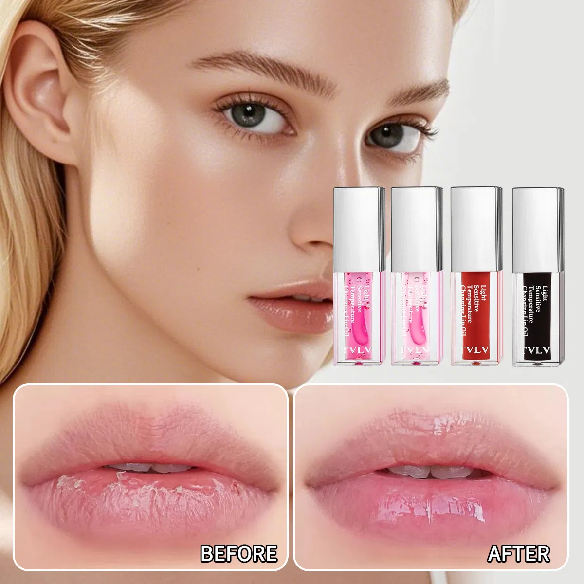Color-Changing Hydrating Lip Oil for Soft, Smooth Lips