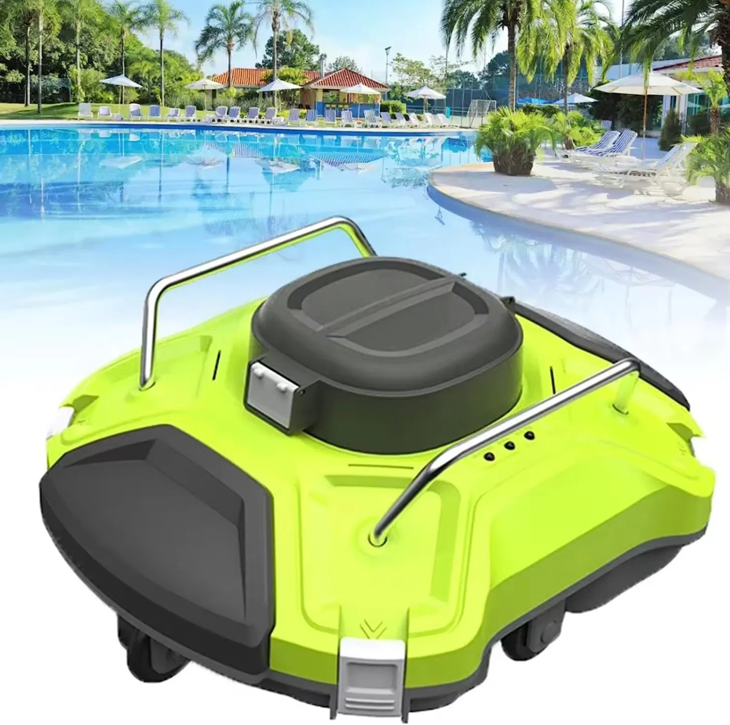 Glgw Smart Pool Cleaner Swimming Pool Cleaning Robot Battery Powered
