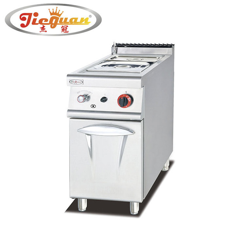 Vertical Bain Marie with Cabinet Restaurant Equipment Gh-974 Gas Soup Bain Marie Food Warmer