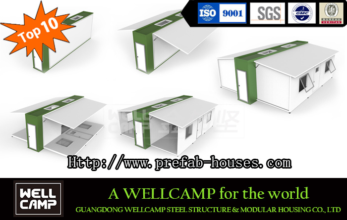Temporary Home Office Expandable Luxury Container House