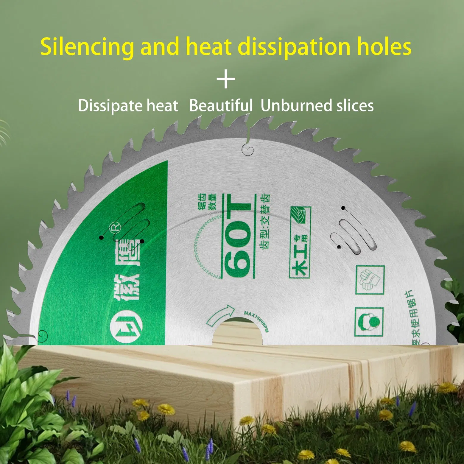 Professional Grade Wood Alloy Saw Blade