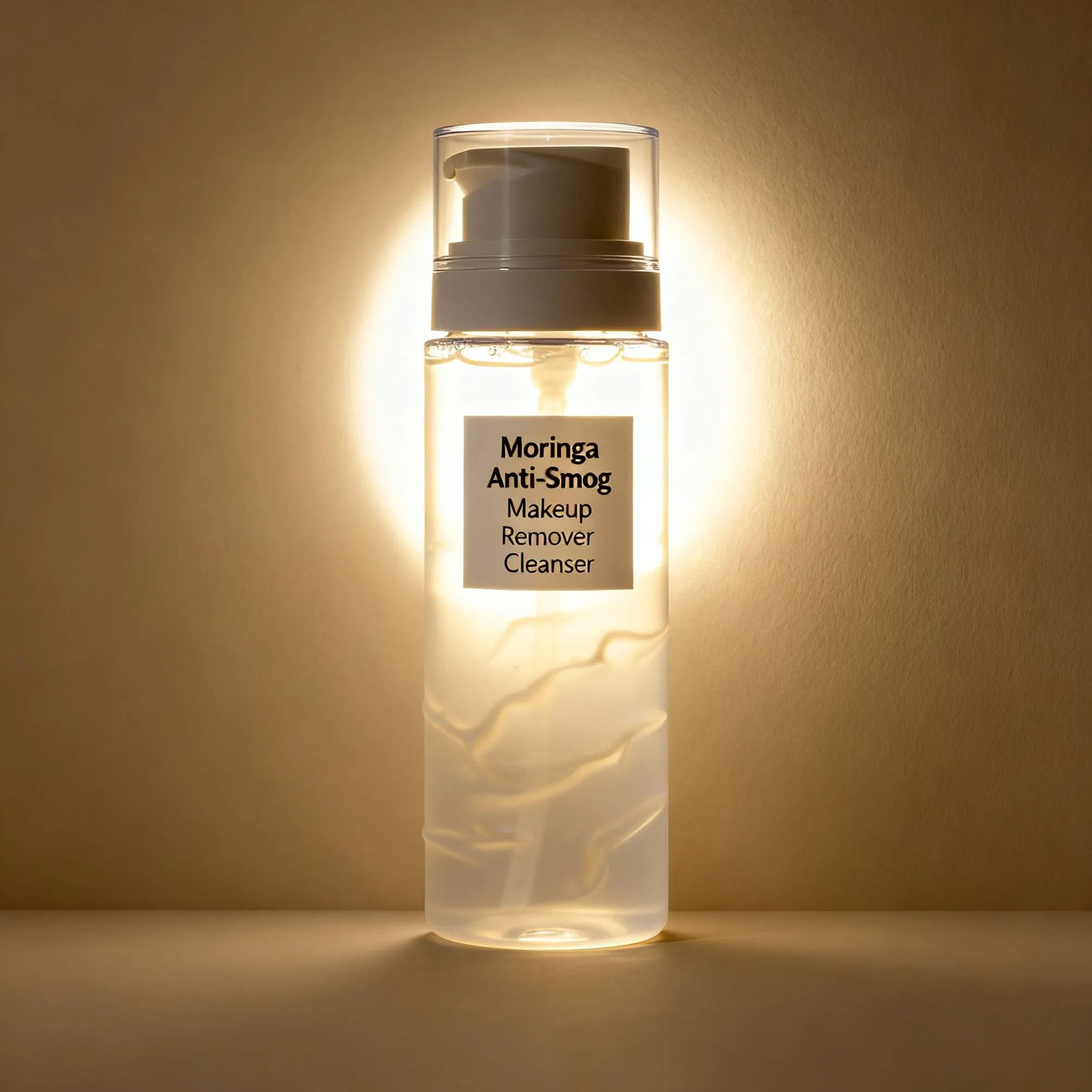 Professional Ophthalmic Tested and Mild Cleansing Face Cleanser with Moringa Oil and Bisabolol for Delicate Eye Lipid Layer Protection
