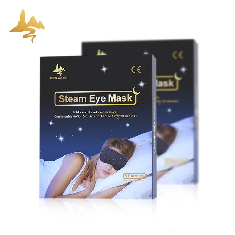 Breathable Non-Woven Fabric Disposable Hot Cold Therapy Steam Eye Mask